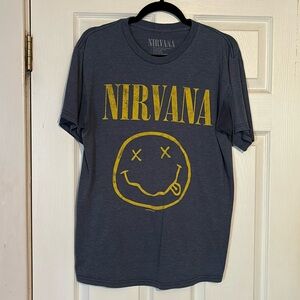 Retro Nirvana tee shirt unisex medium